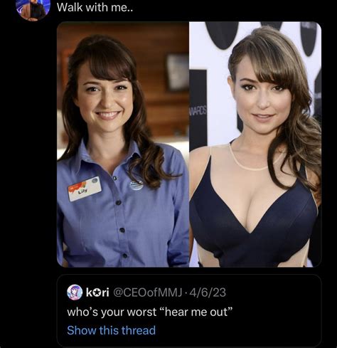 Milana Vayntrub Porn Videos 